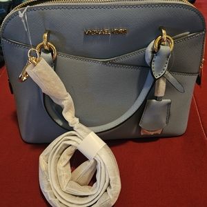 NWT AUTHENTIC Mk crossbody original light blue